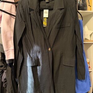 Rainbow Black Women's Blazer